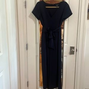 Club Monaco Wide leg navy jumpsuit